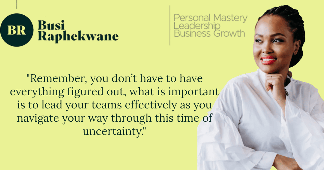 Leadership during adversity and crisis